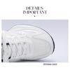 Global Daddy Shoes Men's ZHQ1263 Summer Men's Versatile White Casual Men's Shoes Mesh Breathable Sneakers