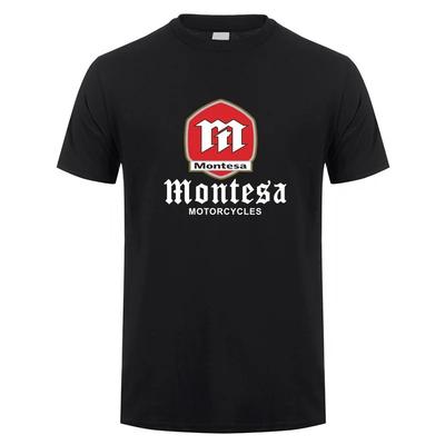 Новая футболка Montesa Motorcycle, летняя мужская, смешная, хлопковая, с коротким рукавом, футболки Montesa, подарок парню, унисекс, топы, футболка