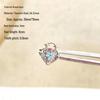 316L Titanium Steel Cartilage Earring with Blue Zircon