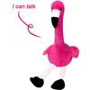 Flamingo Plush Dancing Toy Electric Flamingo Stuffed Toy Talks and Dancing Animal Toys Git for Kids