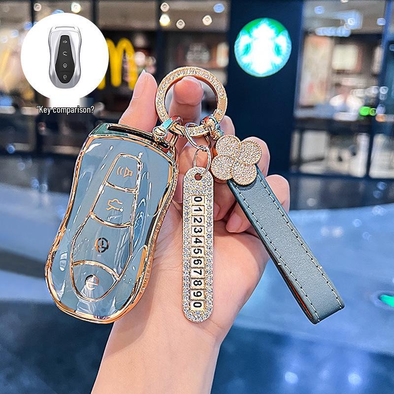Geely Xingyue S Key Cover 19-21: Compatible with Old Model, Xingyue New Energy, Epro, Boyue Pro - Car Bag, Buckle Shell