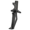 Ryohin Buhin Tokyo Marui APS CNC RAF Straight Trigger for M4/M16 Series Electric Guns, Black