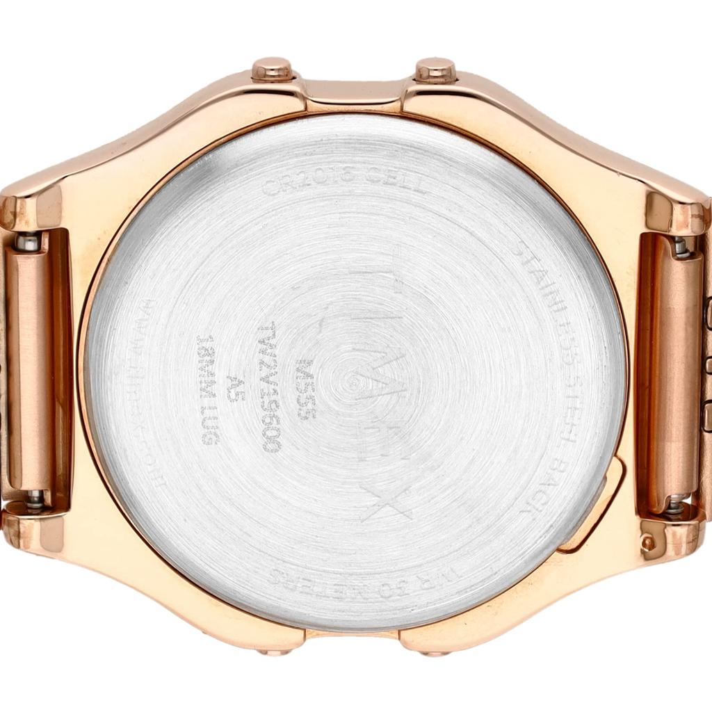 Часы Timex Timex80 с синим циферблатом, латунные, кварцевые, кварцевые, 30 мм, американские часы TW2V19600, унисекс, золотые [TIMEX] [Товар]