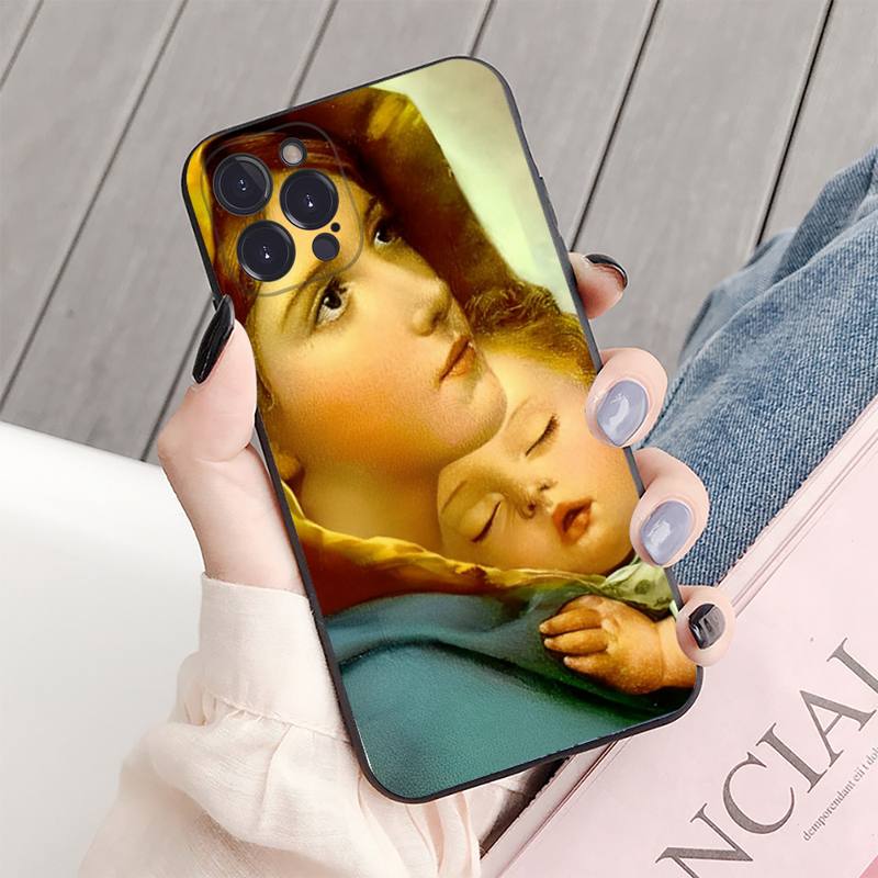 Чехол для телефона Jesus Christ God Bless You, силиконовый мягкий для iPhone 14 13 12 11 Pro Mini XS MAX 8 7 6 Plus X XS XR