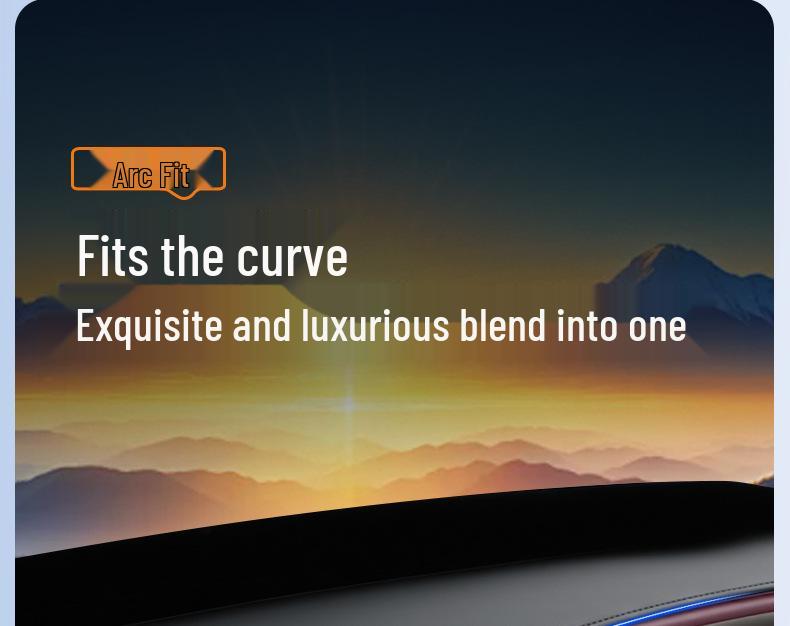 Xiaomi YU7 Dashboard Sunshade: Anti-Glare, Light-Blocking Mat for Center Console Protection.
