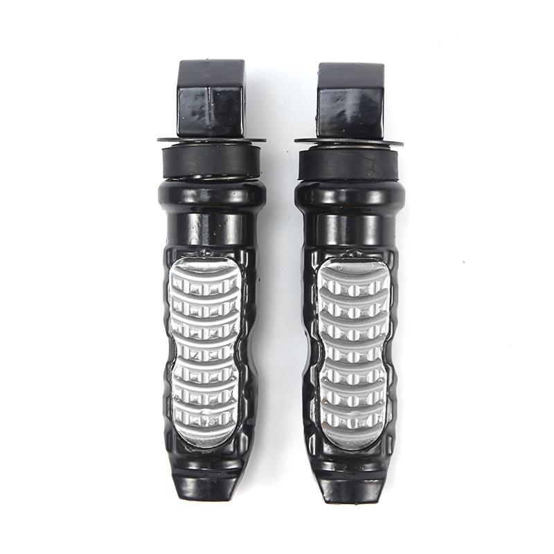 1 пара 8 мм универсальные задние подножки для мотоцикла, педаль, алюминиевые подножки для мотоцикла, подставка для ног