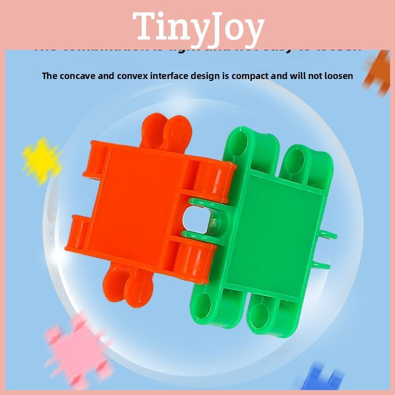 With Plastic Blocks For Toddler Learning And Development