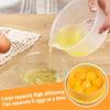 Easy To Clean Egg Separator Large Capacity Yolk Filter Separator  Kitchen Accessories