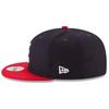 Новая эра Atlanta Braves регулируемая бейсболка 9Fifty MLB Flat Bill 950 один размер красный