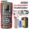 ANENG AOS02 Digital Oscilloscope Transistor Test Multimeter 48MS/s Sampling Rate 10MHZ Analog Bandwidth Support Waveform Storage Portable Tester Tools