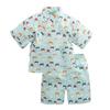 SEIWARAKU Baby Jinbei Top and Japanese Japanese Baby Clothes for Boys and Perfect for Fireworks Summer Obon and Summer Cool Loungewear and HF07 Size