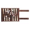 Travel Backgammon Rollable Backgammon For Travel And On The Back Gammon High Quality Backgammon Case Game Travel Game Travel Backgammon Leather