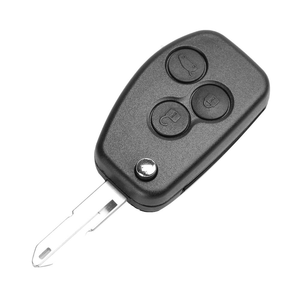Модифицированный чехол для дистанционного ключа от машины, чехол для дистанционного брелока для автомобиля Renault/Dacia/Modus/Logan/Clio/Espace/Nissan