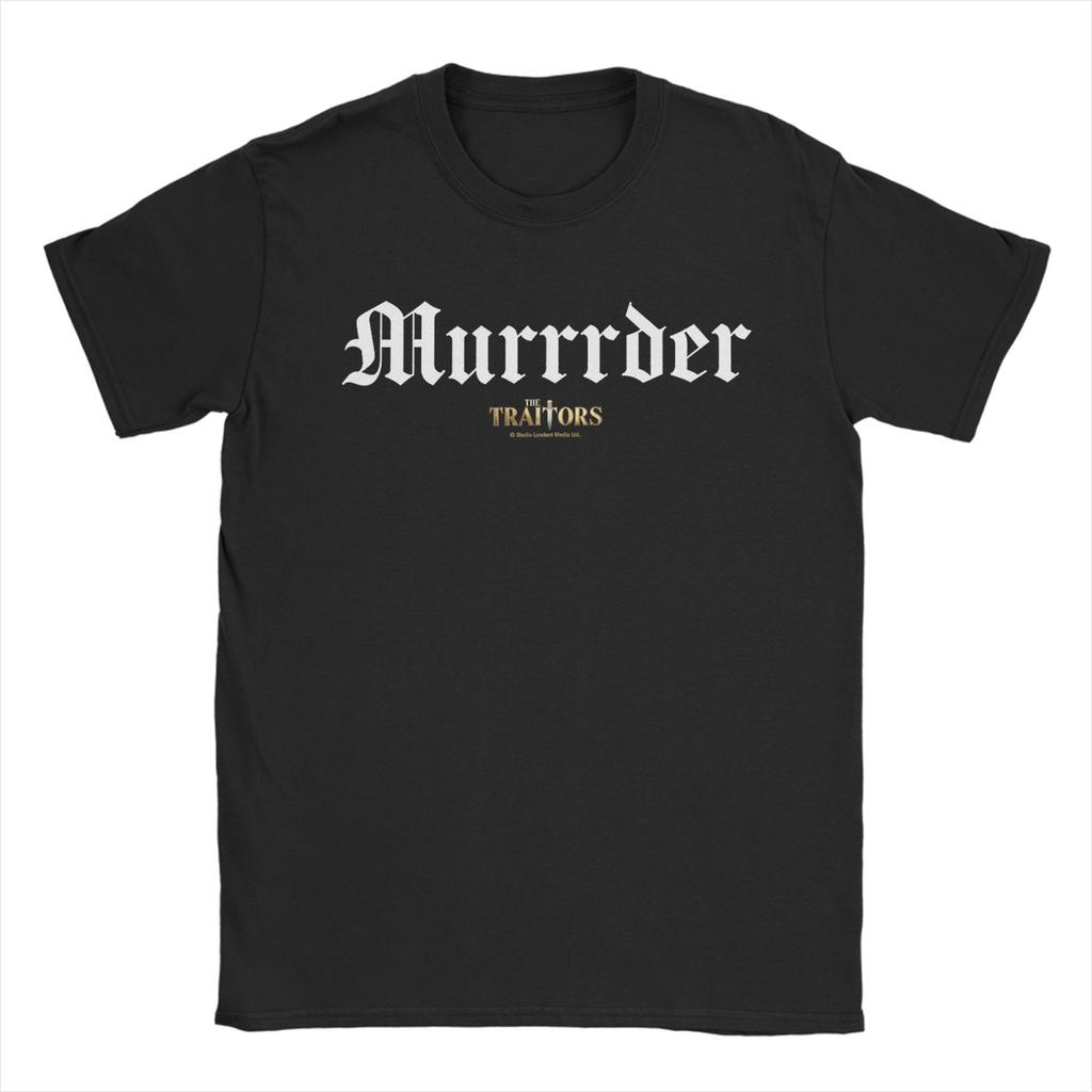 The Traitors Logo T Shirt Summer Harajuku TShirts Unisexs Cotton ONeck 4XL 5XL 6XL Clothes Short Sleeve Y2K Casual Tops