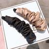 Girls Simple Cloth Folds Large Size Hair Claw Banana Clip Hair Accessories Ponytail Holder