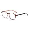 Outdoor Portable Folding Reading Glasses for Men Women Ultralight Round Frame Far Sight Eyewear Ladies Retro Presbyopic Glasses