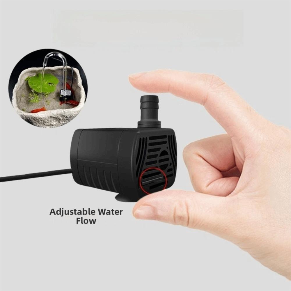 Silent Submersible Pump Mini Fish Tank Aerator Efficient Circulating Pump Fish Pond