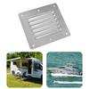 Square Flat Dryer Vent Cover Silver Marine Boat Air Vent Plate Window Square Vents  Outdoor