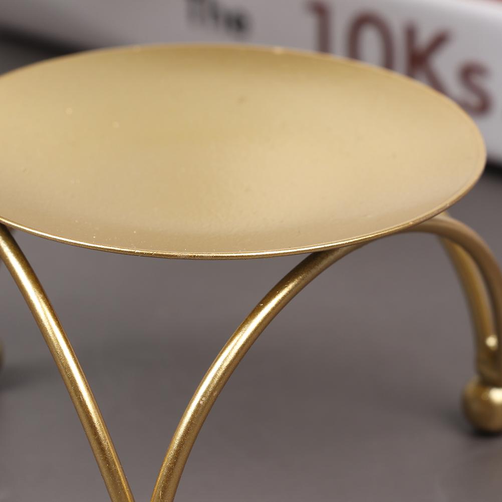 Подсвечник из скандинавского золота и железа, креативный подсвечник, декоративный подсвечник для стола