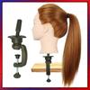 Минималистичная Удобная Модель-голова для тренировки длинных волос Парикмахерский Зажим-подставка Манекен для практики Практичный Хорошо продуманный