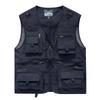Outdoor Leisure Vest Men's Multi-Pocket Breathable Outdoor Sports Coat High-Quality Design Leisure Vest Men