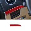 Real Carbon Fiber Sticker For Alfa Romeo 159 2004-2011 Car Steering Wheel Left Side Panel Trim Stickers Car Accessories