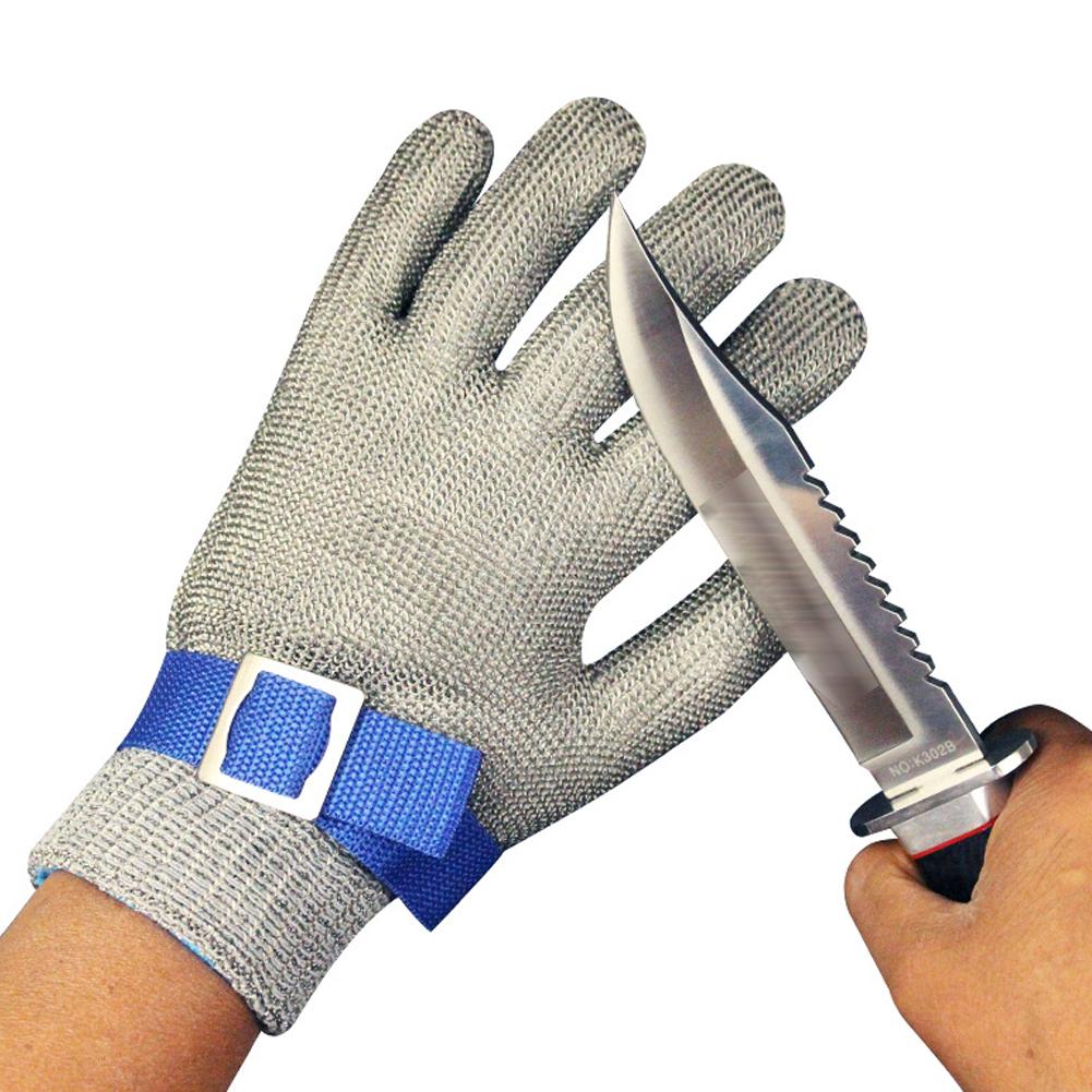 1 шт. износостойкие нержавеющие металлические садовые инструменты сетчатые рукавицы мясника защитные перчатки с защитой от порезов перчатки с защитой от проколов