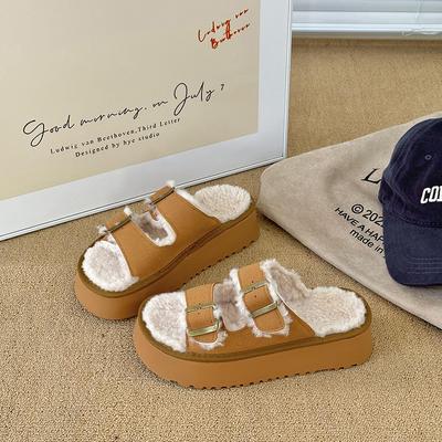 Мода 2024 года, новые ретро-тапочки из хлопка, простые, с открытым носком, классические, однотонные, повседневные тапочки