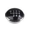 ESC Auto Parts EDP579 6 Speed Gear Knob Emblem Cap Replacement Decal Trim Badge for VW