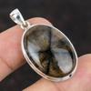 Chiastolite Pendant Handmade Jewelry 925 Sterling Silver Pendant Natural Gemstone Jewelry Unique Design Pendant Wedding Gift Women Pendants
