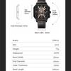 CRRJU New Leather Strap Men's Watch 2313 Watch Simple Business Personality Men Fashion Waterproof