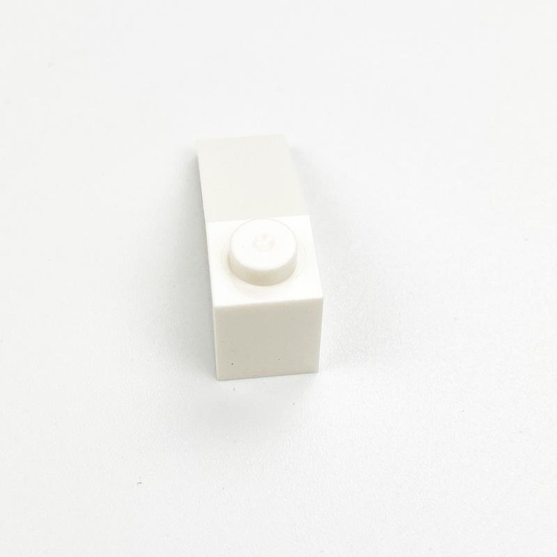 Совместимо со строительными блоками, мелкими частицами, принадлежностями для строительных блоков, 4286 деталями для строительства дома, 1*3 длинными наклонными кирпичами, 10 шт.