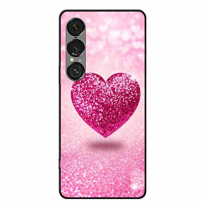 Для Sony Xperia 1 VII / 1 VI / 1 V Чехлы Модный Защитный Силиконовый Задний Чехол Для Xperia 1 VII Задняя Крышка Телефона Capa Xperia 1V Funda
