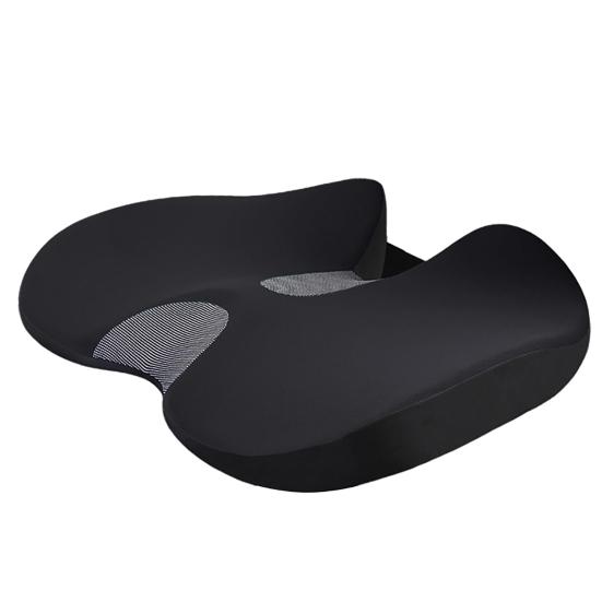 Эргономичная подушка для автомобильного сиденья снимает давление, улучшает осанку, мягкая текстурная подушка для сиденья для работы и вождения