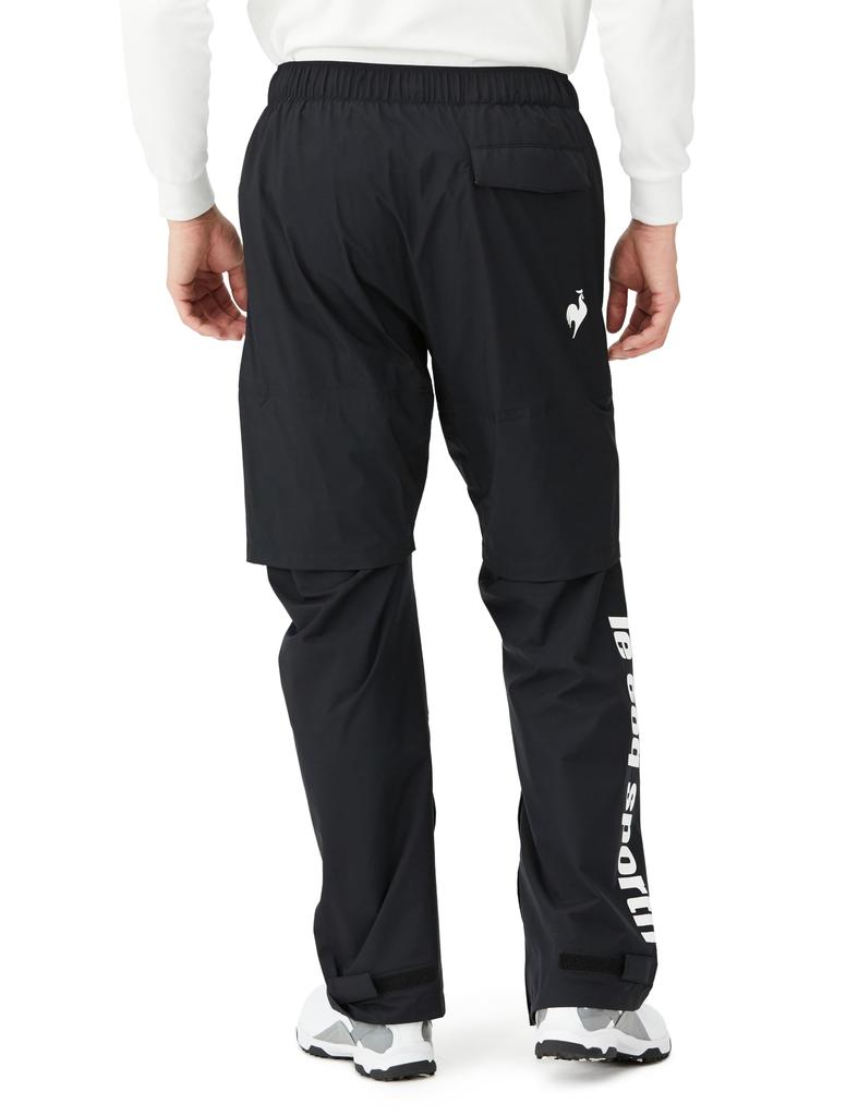 Le Coq Sportif Гольф Stretch Forcer Дождевик Топ и Съемное Хранилище Вода BK00 Размер LL Комплект, Низ, Рукава, Вентиляция, Чехол, Водостойкий,