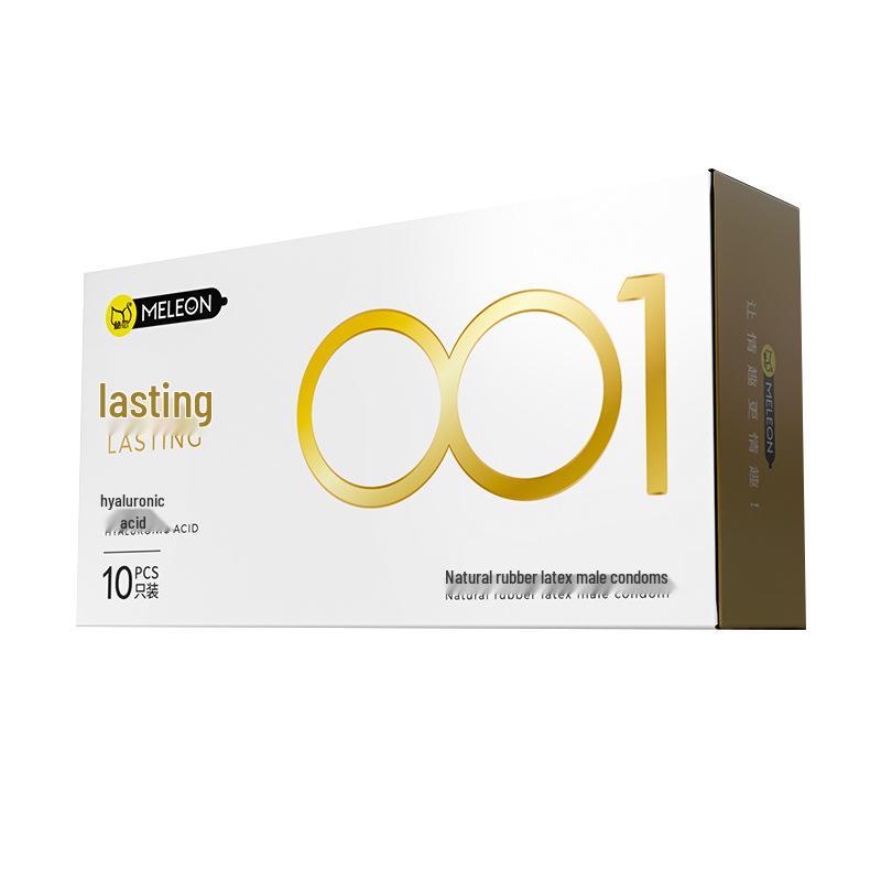 Презервативы Secret Love Delay King с ребристой текстурой – Долгоиграющие, с крупными частицами, текстура кошачьего языка