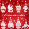 Sanrio Cushion Blanket Sanrio Characters Throw Blanket 113204 (Christmas)