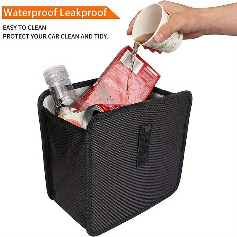 Car Trash Can, Multifunctional Washable Folding Hanging Storage Bucket Bag, Suitable for Outdoor Travel