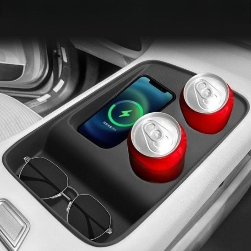 1 шт. Для Haval Jolion MAX 2025 второго поколения ящик для хранения подлокотника беспроводной стакан с наполнением водой силиконовый коврик аксессуары для интерьера