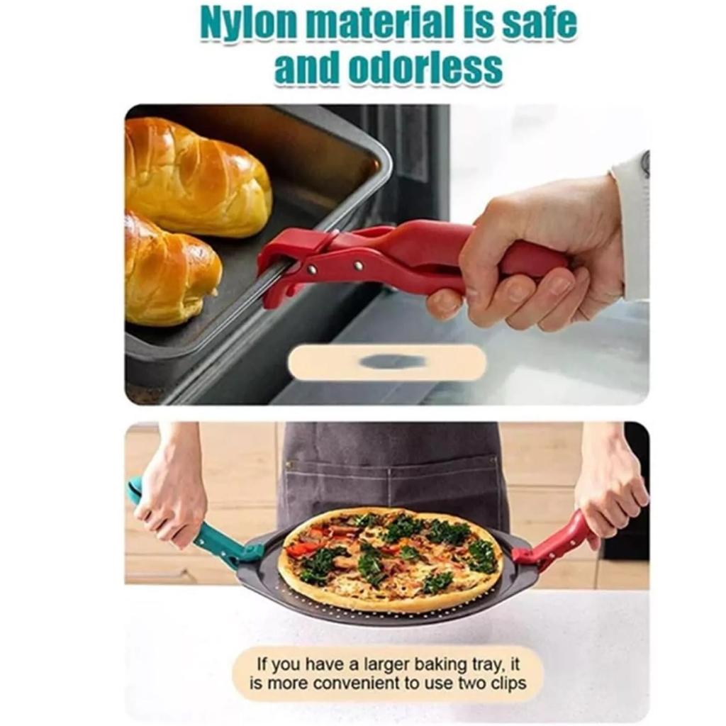 1pc Anti-Scald Clip Silicone Kitchen Anti Scald Plate Bowl Dish Pot Holder Home Anti-Hot Clip Lifter Kitchen Accessories Gadget