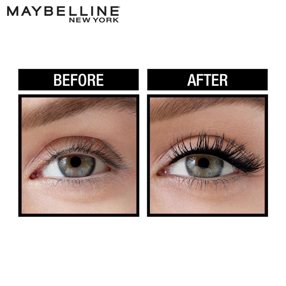 Тушь для ресниц Maybelline Hypercurl Waterproof Черная 9.2 мл