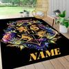 Custom Name "Harry Potter's Magical Journey" Carpet Rug Customizable Soft Washable Anti-Slip Home Living Room Sofa Mats Personalized Rug. 090984