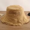 Hat Women'S Summer Big Brim Japanese Face Cover Summer Big Brim Fisherman Versatile Shade Tide Fashion Sunscreen Hat