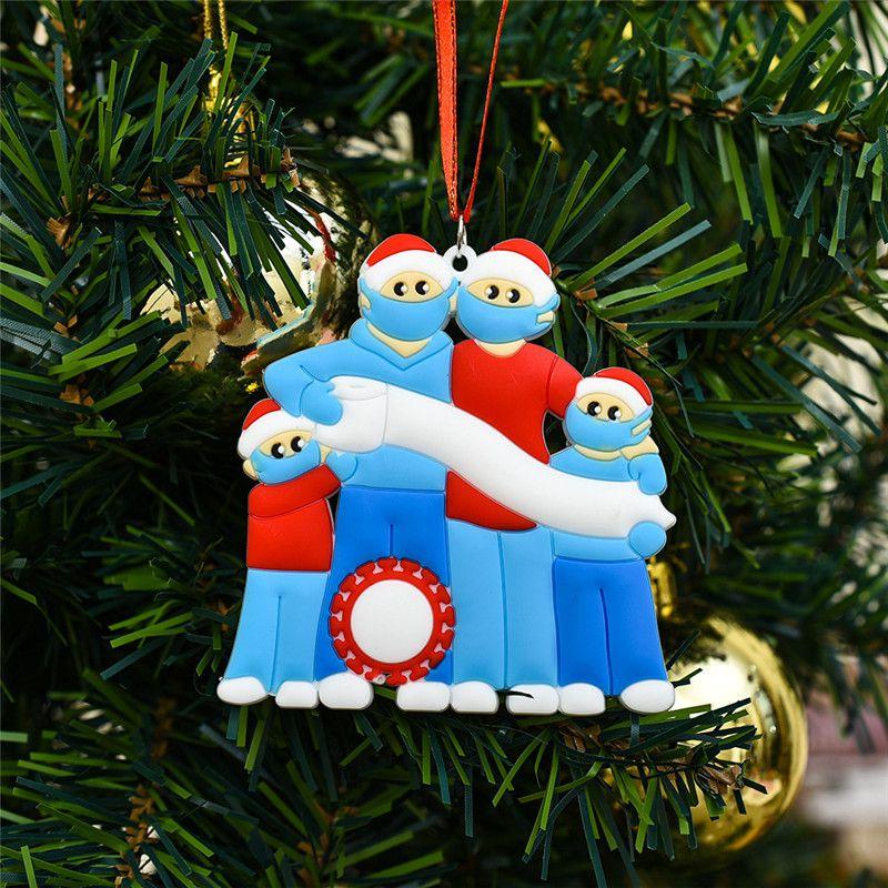 Diy Family Name Personalized 2020 Christmas Tree Hanging Ornament For Unique Holiday Decor