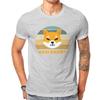 Криптовалюта Крипто Майнер Сиба Ину Shibarmy Футболка Харадзюку Графическая Высококачественная Футболка Свободная Круглый Вырез Уличный Стиль