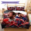 Football Sports Print Bedding Set Printed Duvet Cover Set, Without Pillow Core or Comforter, Soft Home Bed Decor