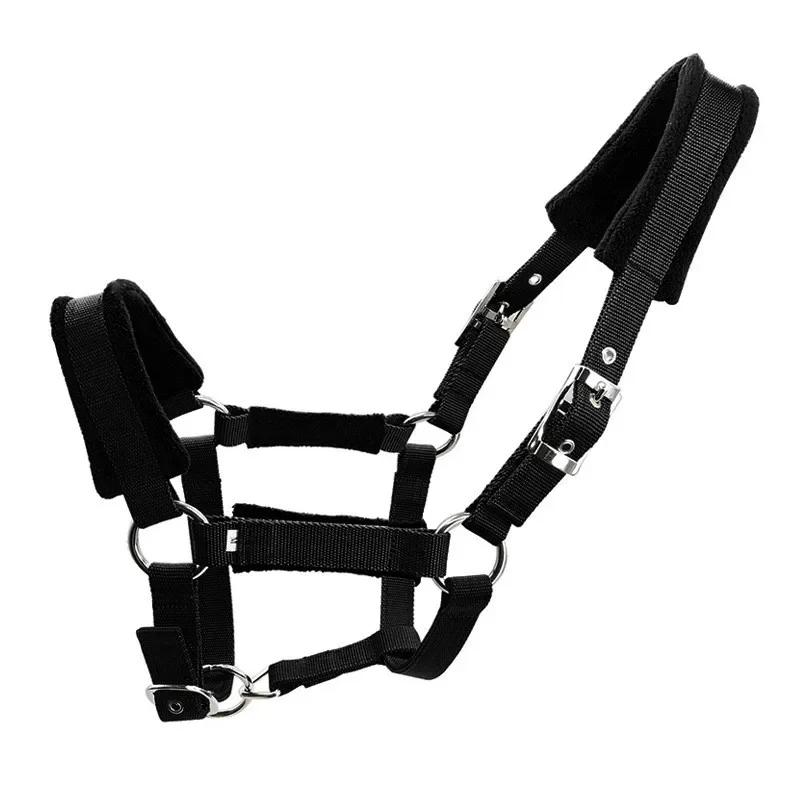 1 шт. Мягкий padded попона для пони, уздечка, недоуздок, аксессуары для верховой езды, эргономичный, удобный, не стесняющий движения уздечки
