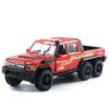 1/32 Scale Alloy Pickup Truck Off-Road Model Car With Sound and Light, Diecast Children Toy Cars
