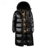 Winter Black Gold White Duck Down Warm Jacket Men's Graphene Lightweight Medium Long Waterproof Coat Male Parkas