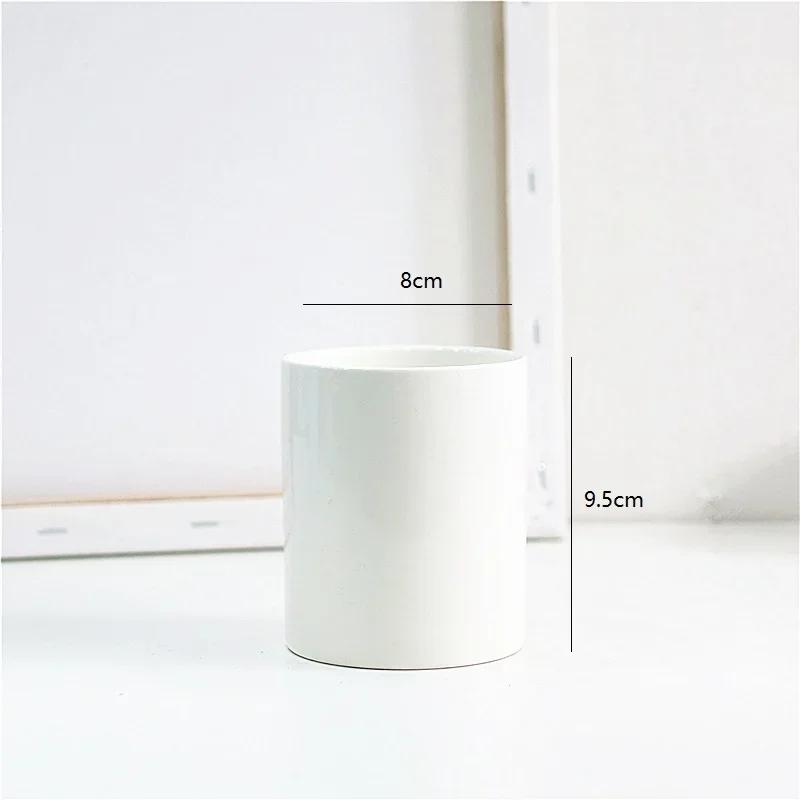 Скандинавская керамическая железная художественная мраморная ваза с узором розовое золото зеленый настольный цветочный горшок для домашнего офиса вазы декоративный суккулентный цветочный горшок